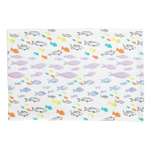 ミキチエス・ビーナス・マーメイド魚釣り夏 枕カバー (正面)