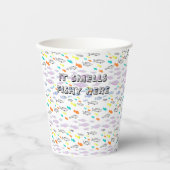 ミキチエス・ビーナス・マーメイド魚釣り夏 紙コップ (正面)