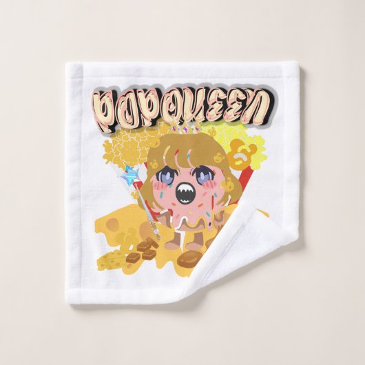 ミキチエス・ポップクイーンポップコーンmoivenight cinema ウォッシュタオル (ウォッシュタオル)