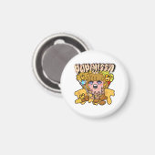 ミキチエス・ポップクイーンポップコーンmoivenight cinema マグネット (正面/裏面)