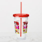 ミキチエス・ロッキロード・アイスクリーム・マンガ・サマー・バンガー アクリルタンブラー (右)