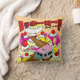 ミキチエス・ロッキロード・アイスクリーム・マンガ・サマー・バンガー クッション