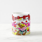 ミキチエス・ロッキロード・アイスクリーム・マンガ・サマー・バンガー コーヒーマグカップ (中央)