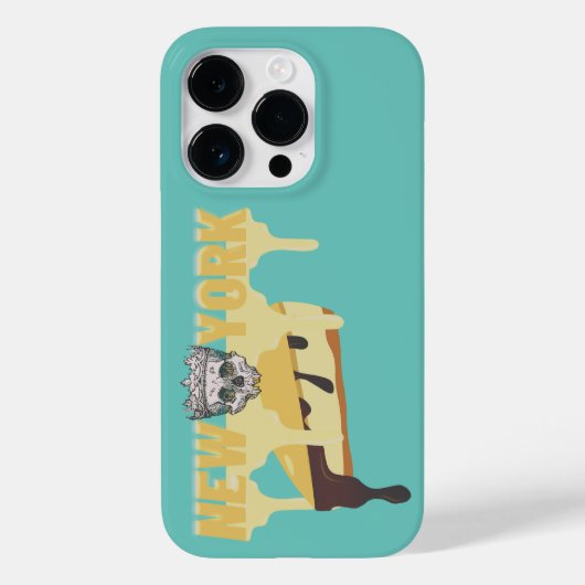 ミキチエスcheesecake blueberrycheese new york Case-Mate iPhoneケース (裏面)