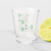 ミキチエズミオサマーキャットパーティービーチ ショットグラス (裏面)