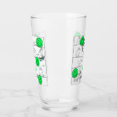 ミキチエズミオサマーキャットパーティービーチ タンブラーグラス (左)