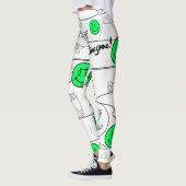 ミキチエズミオサマーキャットパーティービーチ レギンス (左)