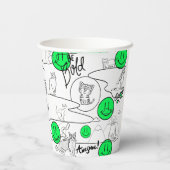 ミキチエズミオサマーキャットパーティービーチ 紙コップ (裏面)