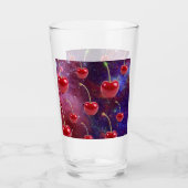 ミキチエズレッドチェリー銀河系ビーガン タンブラーグラス (正面)