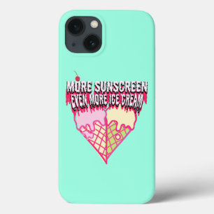 ミキティエスコットンキャンディーアイスクリームホットデイサニー iPhone 13ケース