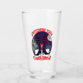 ミキティエス魔女の魔法の聖なるクリスマスの夜サンタ タンブラーグラス (正面)