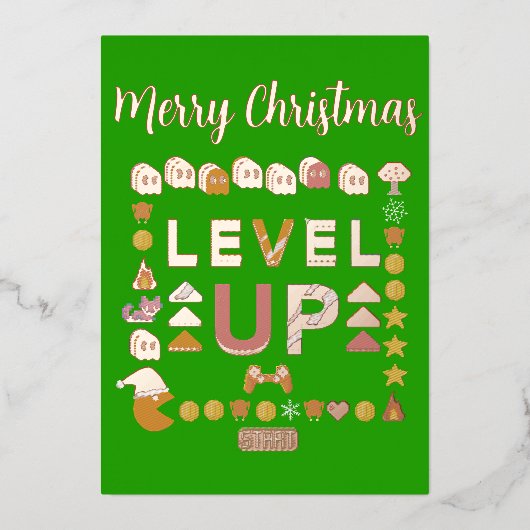 ミキティエズのホリデーシーズン - クリスマスの七面鳥の食事 箔シーズンカード (正面)