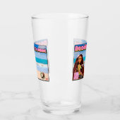 ミキティエズタイランドココナッツビーチロータスピンクホワイト タンブラーグラス (左)