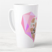 ミキティエズドリーマースカルタトゥレインボーバラビーチ カフェラテマグ (左アングル)