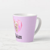 ミキティエズドリーマースカルタトゥレインボーバラビーチ カフェラテマグ (右アングル)