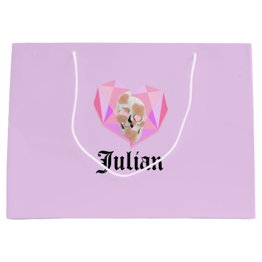 ミキティエズドリーマースカルタトゥレインボーバラビーチ ラージペーパーバッグ (正面)