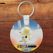 ミキティエズドリーマースカルタトゥレインボーバラビーチRo キーホルダー (正面)