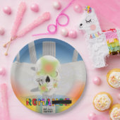 ミキティエズドリーマースカルタトゥレインボーバラビーチRo ペーパープレート (パーティー)