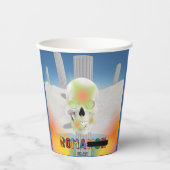ミキティエズドリーマースカルタトゥレインボーバラビーチRo 紙コップ (正面)
