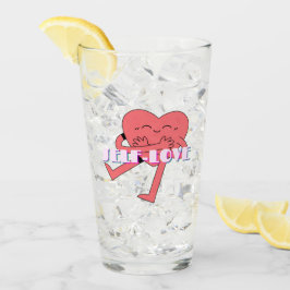 ミキティエズピンクハートセルフロヴ6月gemini タンブラーグラス