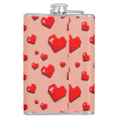 ミキティエズピンクハートセルフロヴ6月gemini フラスク (裏面)