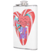 ミキティエズピンクハートセルフロヴ6月gemini フラスク (左)