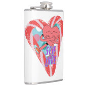 ミキティエズピンクハートセルフロヴ6月gemini フラスク (右)