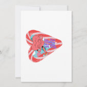 ミキティエズピンクハートセルフロヴ6月gemini 招待状 (裏面)