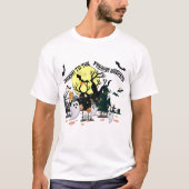 ミキティーズがハロウィンウィークエンドのドラキュラ城を応援 Tシャツ (正面)
