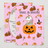 ミキティーズのハロウィン ユニコーン 怖い オクトーバー フォール シーズンカード (正面/裏面)