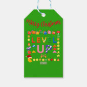 ミキティーズのホリデーシーズンクリスマスの七面鳥のダイニング ギフトタグ (正面)
