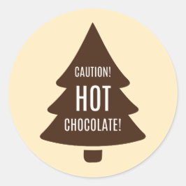 ミキティーズホットコチョレートクリスマスマシュマロあたたか ラウンドシール