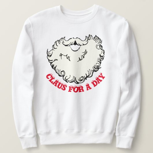 ミキテスサンタクラウスひげヴィンテージジンジャーパン スウェットシャツ (デザイン正面)