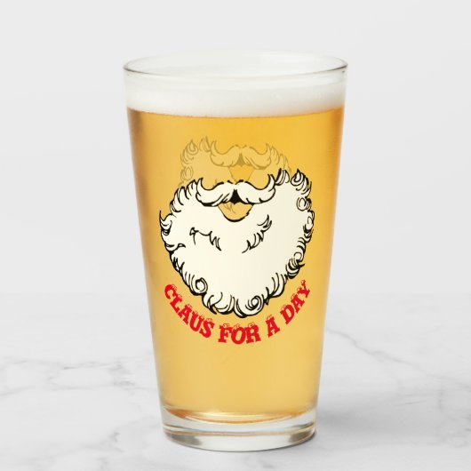 ミキテスサンタクラウスひげヴィンテージジンジャーパン タンブラーグラス (ドリンク正面)