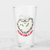 ミキテスサンタクラウスひげヴィンテージジンジャーパン タンブラーグラス (正面)