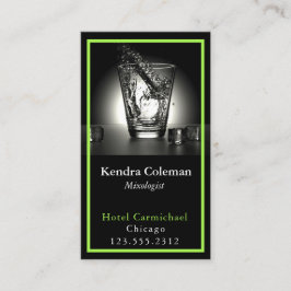 ミキモダンスお洒落ソカスタムス学者QRコード垂直部 名刺