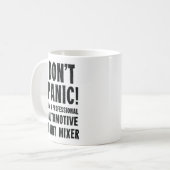 ミキ車の絵を描サ コーヒーマグカップ (正面左)