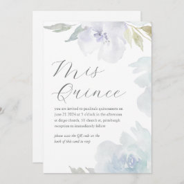 ミクインズフローラ誕生日キンセアニラQRコード 招待状