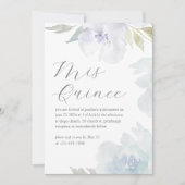 ミクインズフローラ15年誕生日キンセアニラ 招待状 (正面)