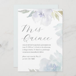 ミクインズフローラ15年誕生日キンセアニラ 招待状