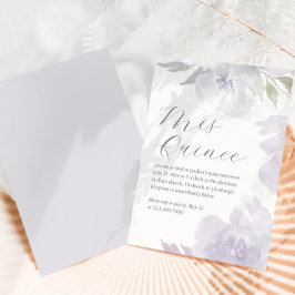 ミクインズフローラ15年誕生日キンセアニラ 招待状