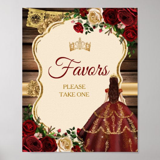 ミクインズブルゴーニュフローラの素朴恩恵 ポスター (正面)