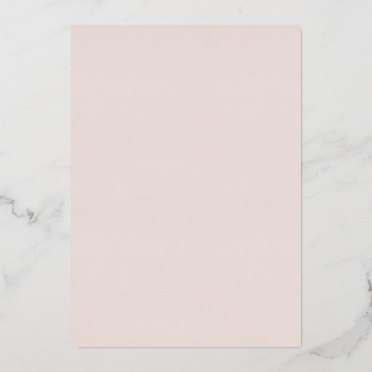 ミクインズ赤面ウィンタースノーフレークキンセアニェラ 箔招待状 (裏面)