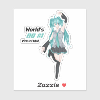 ミクカスタムカットビニールシール シール