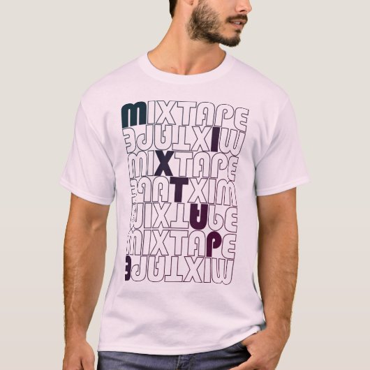ミクステープワンイス東京オリジナル Tシャツ (正面)