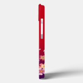 ミクスト桜ブラウズキモノスタイルレッド&パープル Case-Mate iPhoneケース (裏面 / 左)