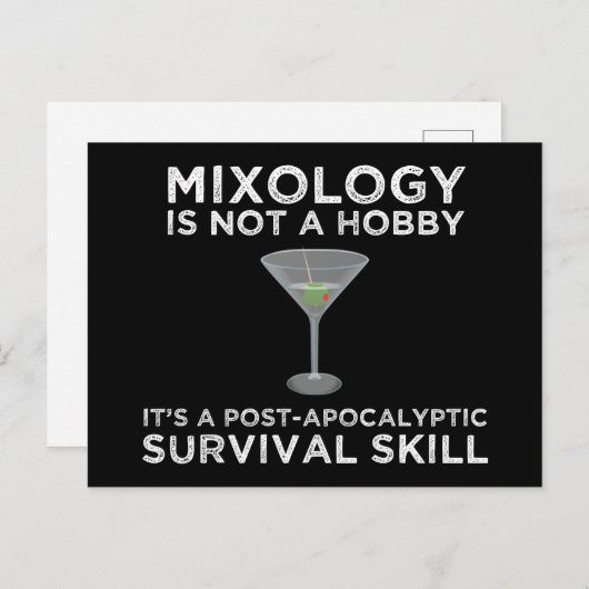 ミクソロジーは黙示録後の生存スキルである ポストカード (正面/裏面)