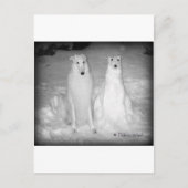 ミクタールと彼のスノードッグ！:) シーズンポストカード (正面)