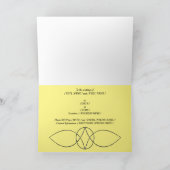 ミクマク/ケルト伝統招待状 招待状 (内部)