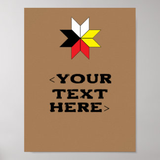 ミクマックスタープリント ポスター